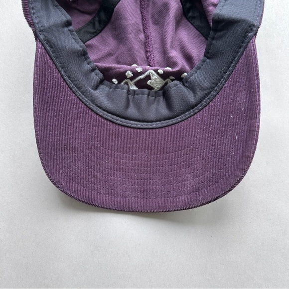 Ripzone women’s Cap Hat Purple Baseball one Size winterbloom corduroy camping - Picture 8 of 8